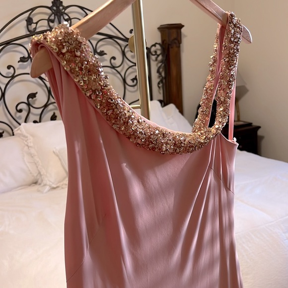 Mac Duggal Beaded Drop Shoulder Jersey Gown ~ Currently on the website - Picture 9 of 14